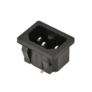 交流电源插座 安全 3PIN 电源卡扣